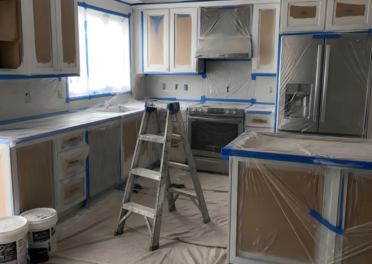 Professional Cabinet Painting by Front Range Paint Pros in Denver